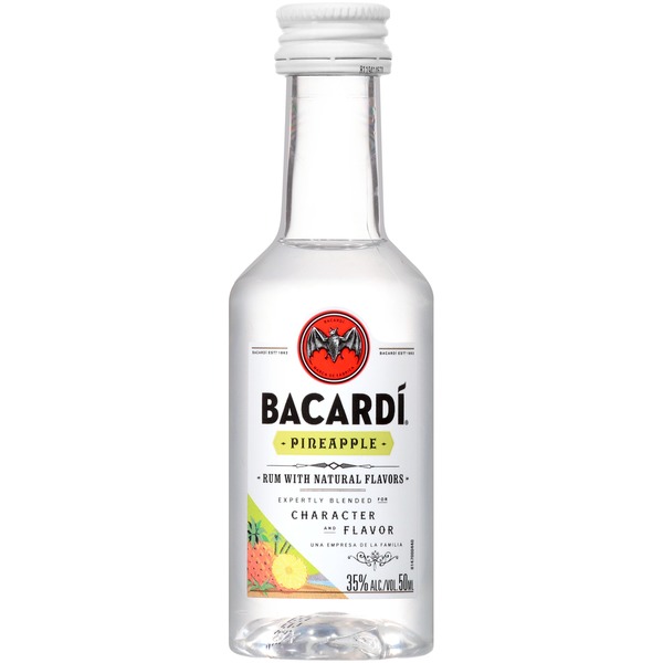 Bacardi Pineapple Rum (50 ml) Instacart