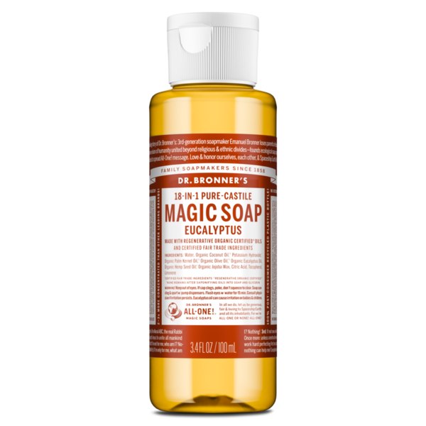 Dr. Bronner's 18-in-1 Pure-Castile Magic Soap - Eucalyptus