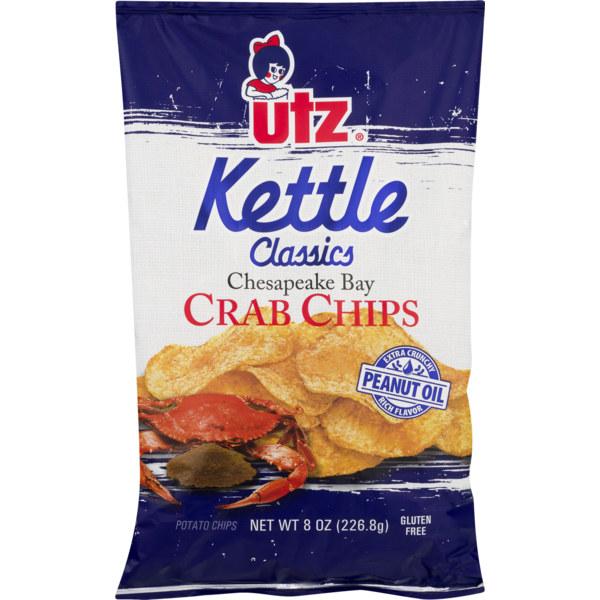Utz Kettle Classics Chesapeake Bay Crab Chips (8 oz) Instacart