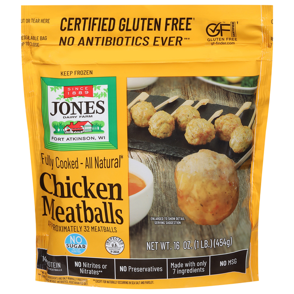 Jones Dairy Farm Chicken Meatballs Same-Day Delivery or Pickup