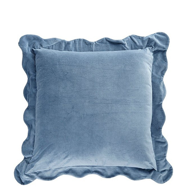 Southern Living Scalloped Edge Decorative Square Pillow