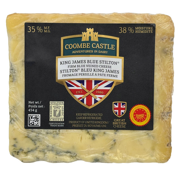 Coombe Castle King James Blue Stilton Cheese