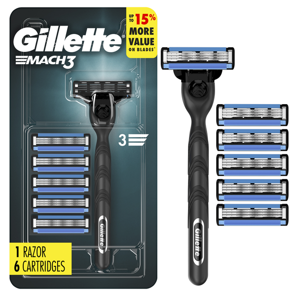 Men's Razors 7 Blade Razors For Men,Razors With Lubricating Strip ...