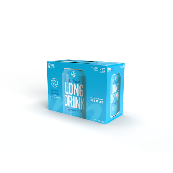 The Long Drink Traditional, Citrus Soda, With Premium Liquor Same