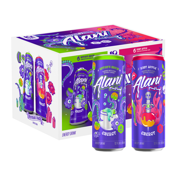 Alani Nu Variety Pack 12pk (Witch's Brew, Ruby Apple) Same-Day