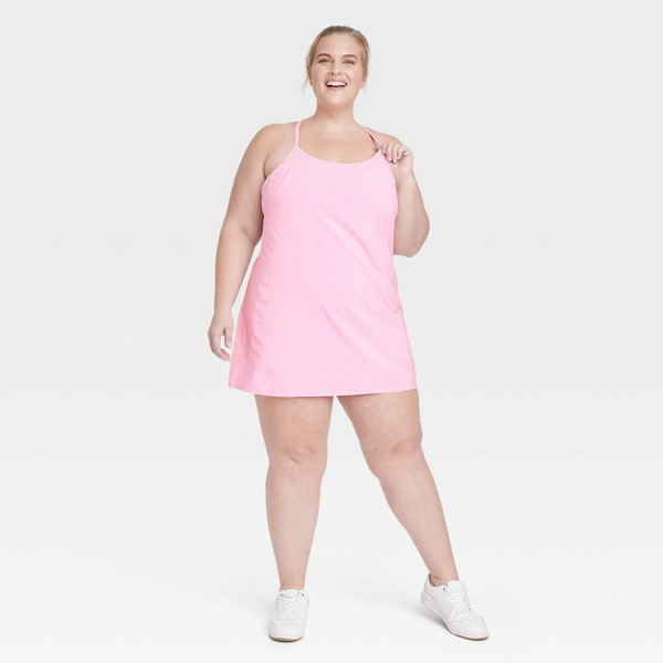 Target All In Motion Women's Flex Strappy Active Dress, XXL - Pink Same-Day  Delivery | Instacart