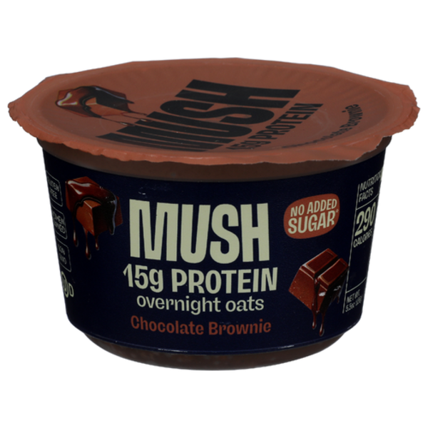 Mush Chocolate Brownie Overnight Oats