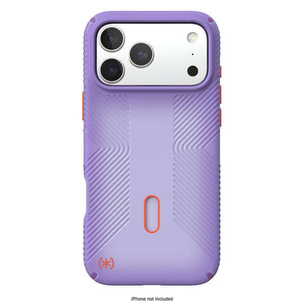 Speck Presidio Lux Grip ClickLock Case for iPhone 17 Pro Max - Purple Fade, Magic Purple & New Poppy