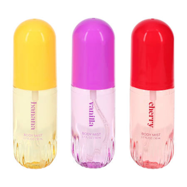 Scent XScent Glaze Banana Split Body Mist Fragrance Layering Trio