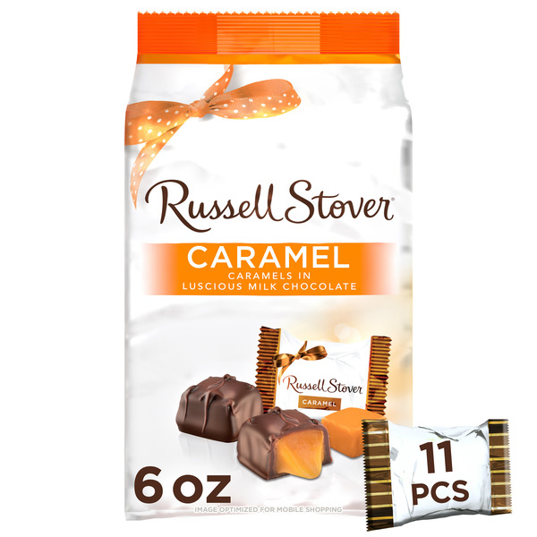 Russell Stover Milk Chocolate Caramel Same-Day Delivery or Pickup
