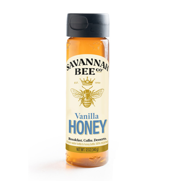 Savannah Bee Vanilla Honey Squeeze Bottle Same-Day Delivery or