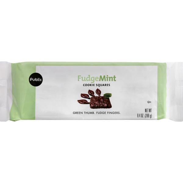 Publix Cookie Squares, Fudge Mint (9.4 oz) Instacart
