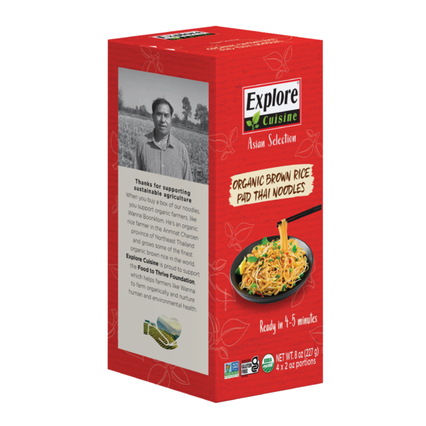Explore Cuisine Brown Rice Pad Thai