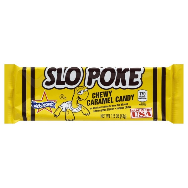 Atkinsons Chewy Caramel Candy, Slo Poke (1.5 oz) from Sunset Foods