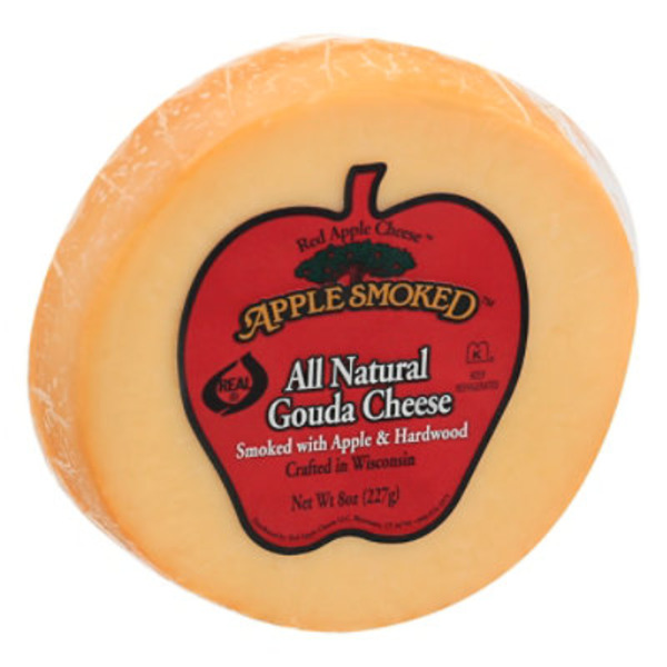 Red Apple Cheese Apple Smoked All Natural Gouda Cheese