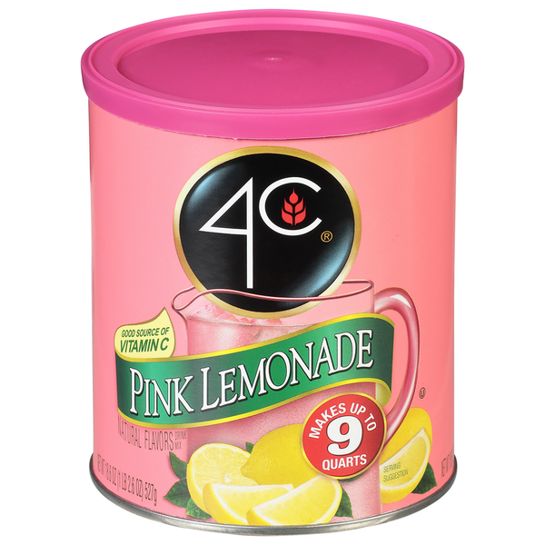4C Foods Drink Mix, Pink Lemonade Same-Day Delivery or Pickup