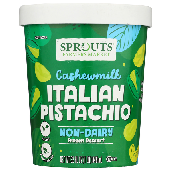Sprouts Italian Pistachio Cashew Milk Non-Dairy Frozen Dessert
