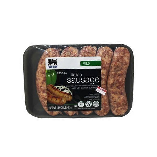 Food Lion Mild Italian Sausage (16 oz) Instacart