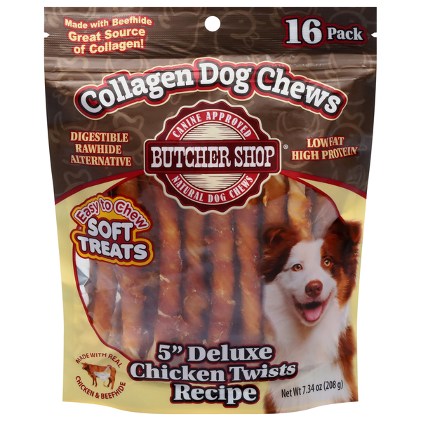【6袋set】❣️新品未開封❣️炭クレンズ生酵素★今がオススメバーゲンSALE★ Butcher Shop Collagen Soft Treats Deluxe Chicken Twists Recipe 5
