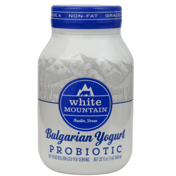White Mountain Non-Fat Probiotic Bulgarian Yogurt Same-Day