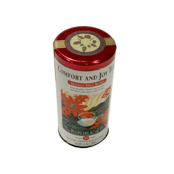 The Republic Of Tea Comfort And Joy Holiday Spice Blend Black Tea
