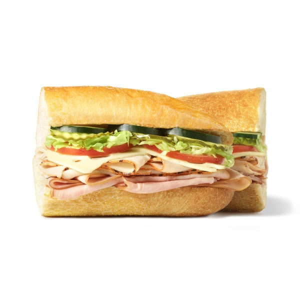 Publix Publix Deli Boar's Head Ham and Turkey Sub, Half (310 Cal - 650 ...