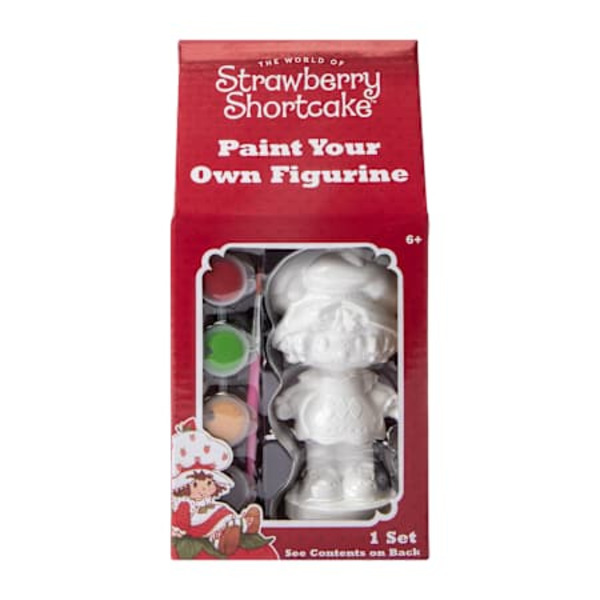 Strawberry Shortcake Paint Your Own Figurine Set