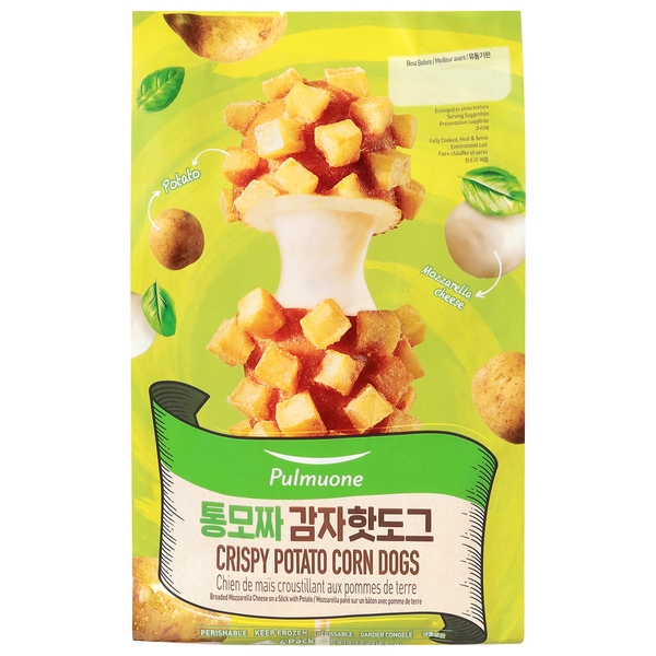 Pulmuone Crispy Potato Corn Dogs Same-Day Delivery or Pickup