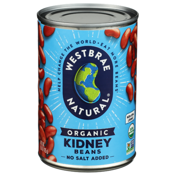 Westbrae Organic No Salt Added Kidney Beans