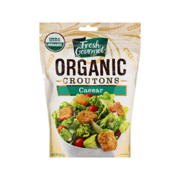 Fresh Gourmet Croutons, Organic, Ceasar