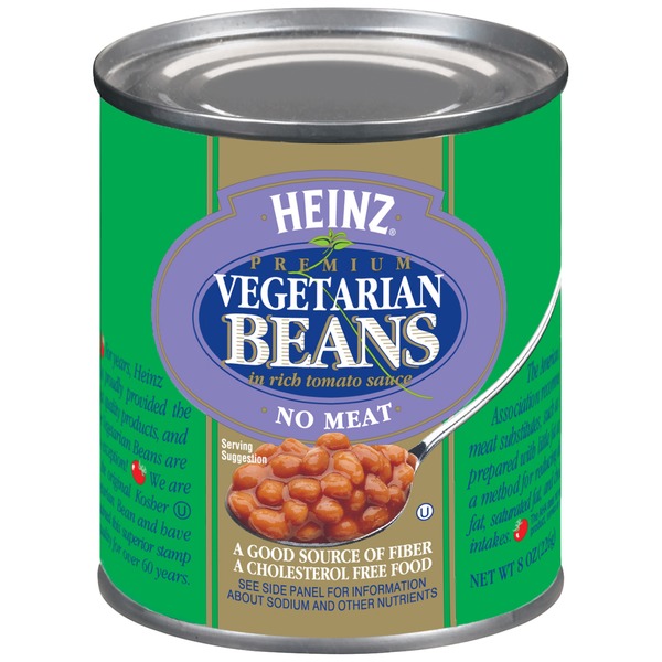 Heinz Premium Vegetarian Beans in Rich Tomato Sauce (8 oz) Instacart