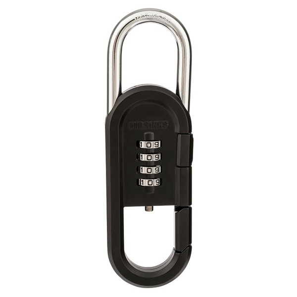 Brinks Locker Gym and Sports Combination Padlock, 1-1/2-in Wide x 1-in Shackle