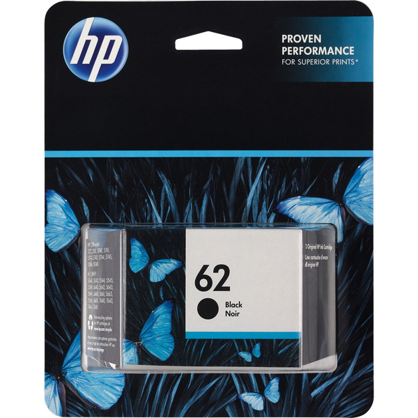 HP 62 Black Original Ink Cartridge - 1 each