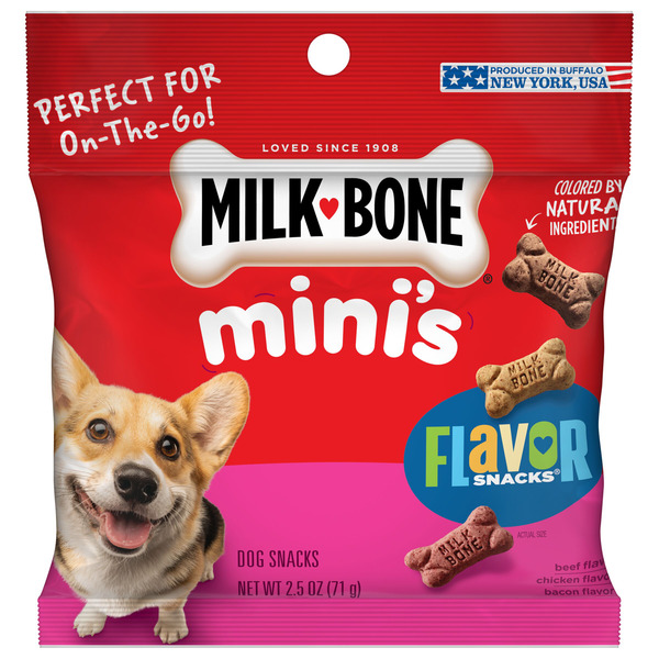 Milk-Bone Flavor Snacks Mini Dog Biscuits Same-Day Delivery