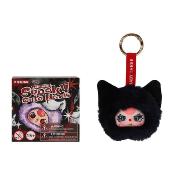 Baby Three Spooky Cute Heads Figure (Styles May Vary)