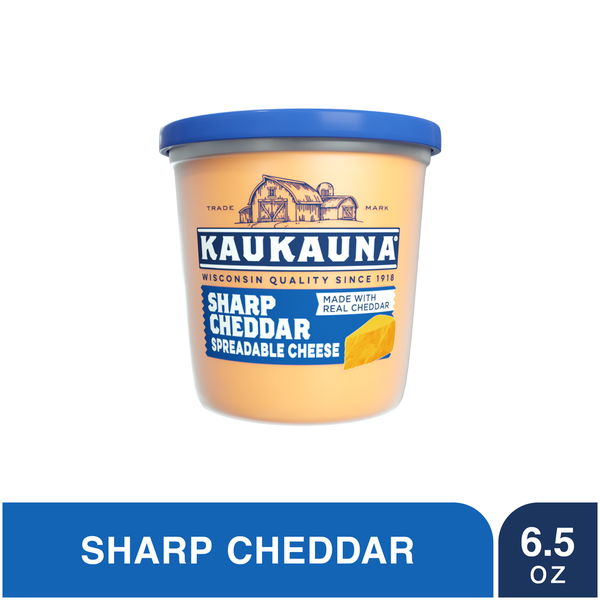 Kaukauna Sharp Cheddar Spreadable Cheese