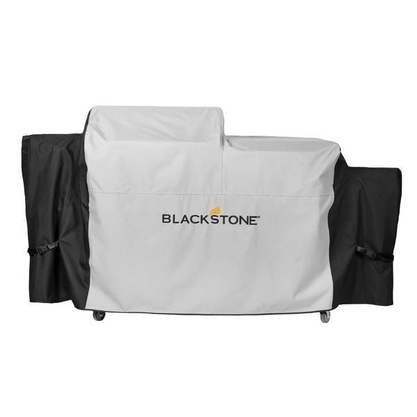 Blackstone Culinary Griddle and Pellet Grill Combo 79.6-in W x 43.1-in H Gray and Black Pellet Grill Cover