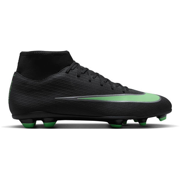 Nike Mercurial Superfly 11 Club FG Soccer Cleats, Size M6.0/W7.5, Medium/D - Black & Green