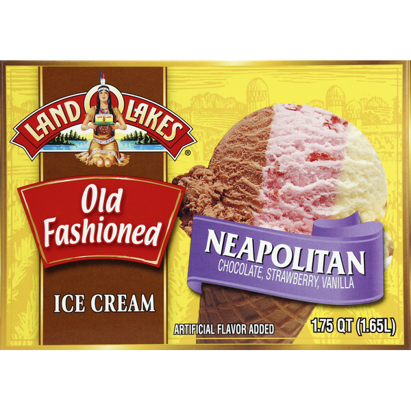 Land O Lakes Ice Cream, Old Fashioned, Neapolitan Same-Day