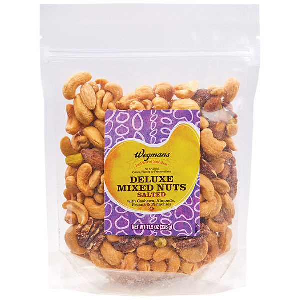 Wegmans Wegmans Deluxe Salted Mixed Nuts Same-Day Delivery or Pickup ...