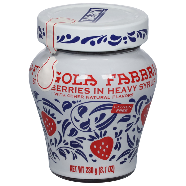 Fabbri 1905 Strawberries, in Heavy Syrup Same-Day Delivery or