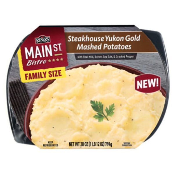 Reser’s Main St Bistro Steakhouse Yukon Gold Mashed Potatoes Family Size