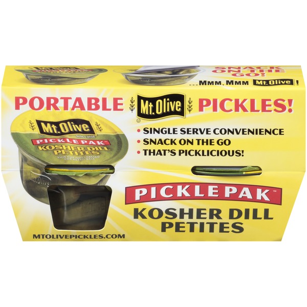 Mt. Olive Kosher Dill Petites Portable Pickle Pak (4 ct) Instacart