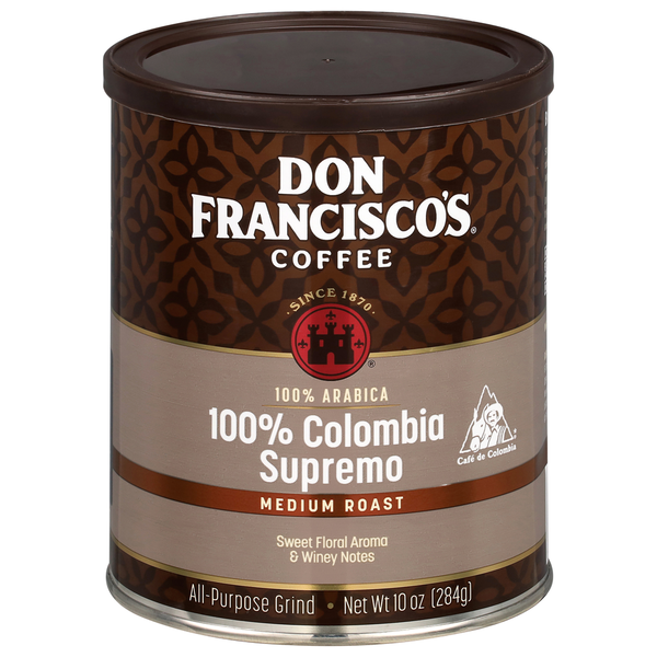 Don Francisco's Medium Roast 100% Colombia Supremo Coffee