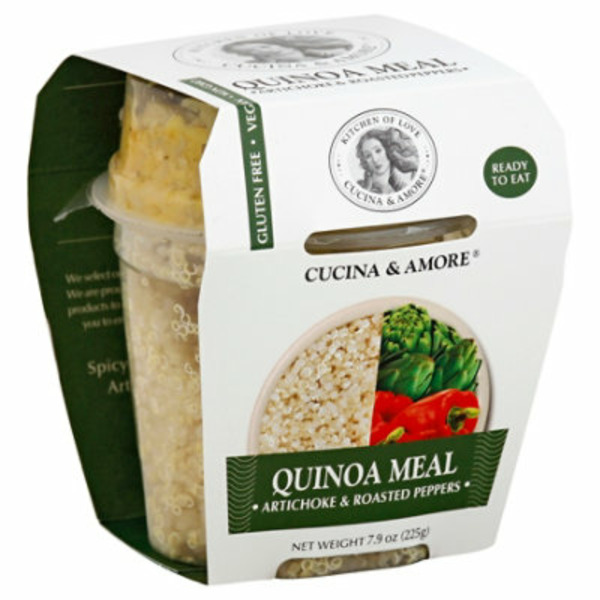 Cucina & Amore Quinoa Meal, Artichokes & Roasted Peppers