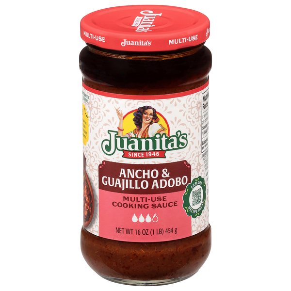 Juanita's Foods Multi-Use Ancho & Guajillo Adobo Cooking Sauce