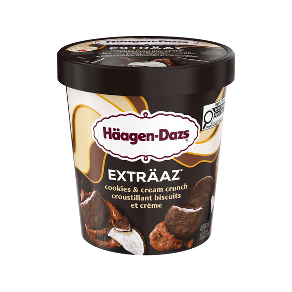 Metro Haagen-Dazs EXTRÄAZ Cookies & Cream Crunch Ice Cream Same