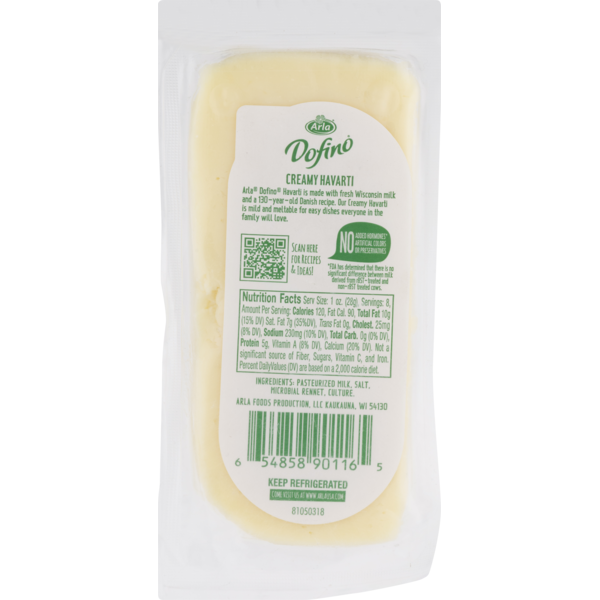 Dofino Havarti Cheese Nutrition Besto Blog