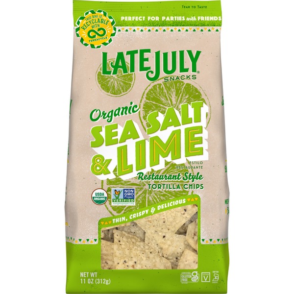 Late July Sea Salt & Lime Tortilla Chips