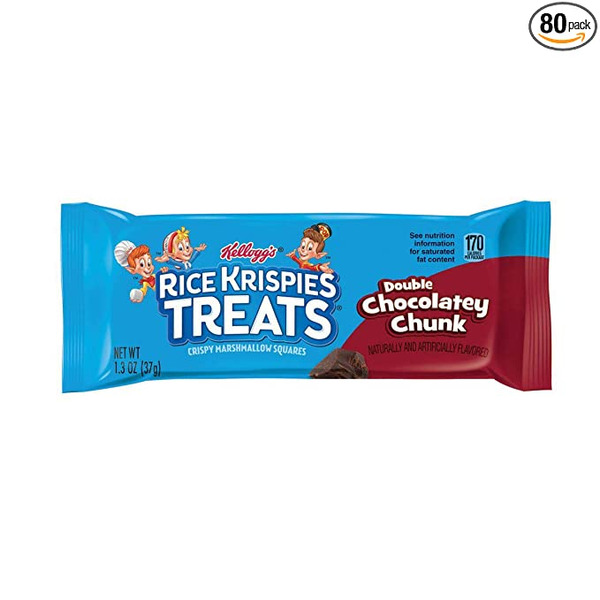 Kellogg's - Rice Krispies Double Chocolatey Chunk, 3 oz, 12 Ct